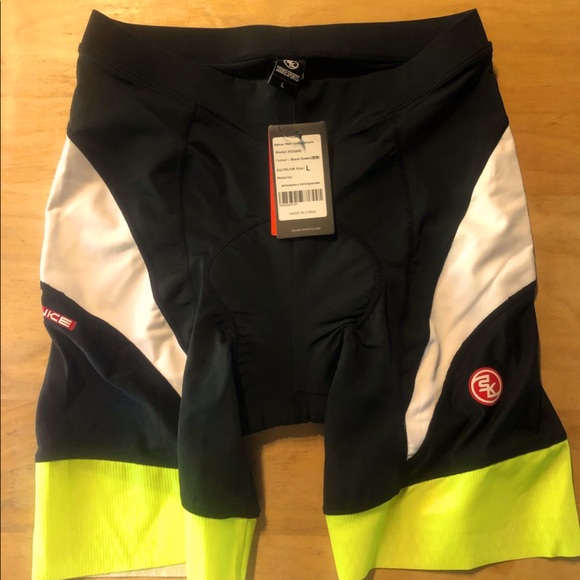 Souke Sports Mens Cycling Shorts Black Large Brand New Souke Sports Mens Cycling Shorts Black Large Brand New